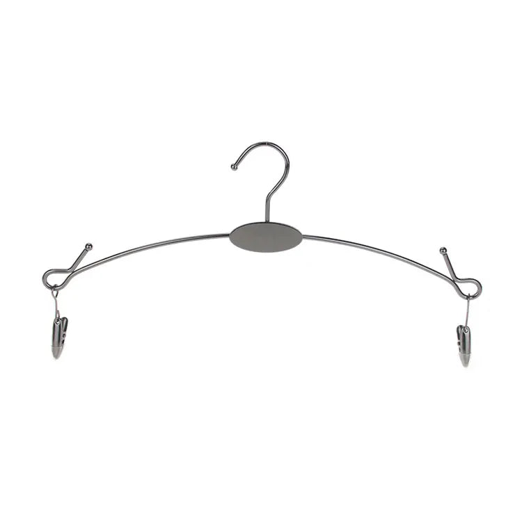 Customized Commercial Exhibition Close Fitting Clothing Metal Durable Lingerie Hangers