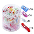 Ebay Amzaon Hot Sale 120Pcs Japanese Plastic Colored Small Craft Clips Binding Clips Quilting Sewing Quilter Clips