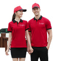 Wholesale Custom Logo Polo Shirt Breathable Pique Corporate Shirt Restaurant Cafe Bar Staff Workwear Courier Delivery Uniform