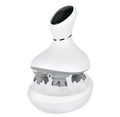 Waterproof Electric Vibration Roller Massager with Silicone Head for Scalp & Hair Deep Massage and Stress Relief