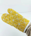Wholesale Oven Mitts Cotton Lining Professional Classic Oven Mitt Heat Resistant Kitchen Oven Gloves