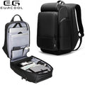 EURCOOL 40L Extra Large Vintage Travel Backpack Expandable Weekender Bag Waterproof and Airplane Approved for Men and Women