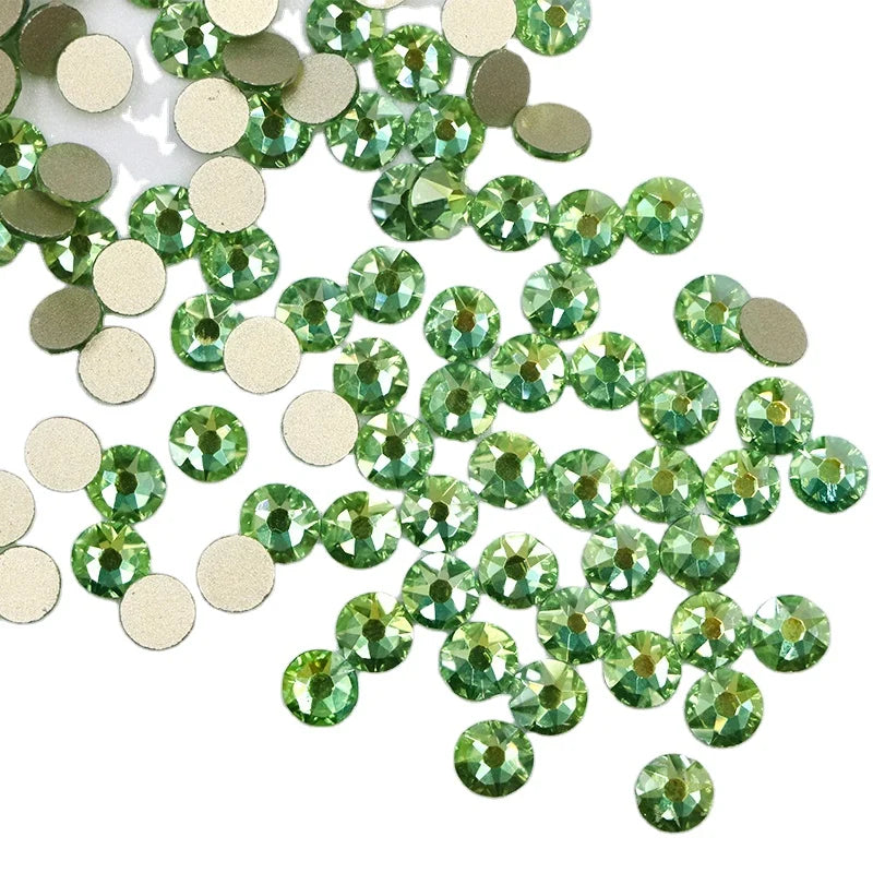 Factory Direct Sale Crystal AB Non Hot Fix Round Rhinestone for Handmade Craft DIY Design 3d MegaBDM
