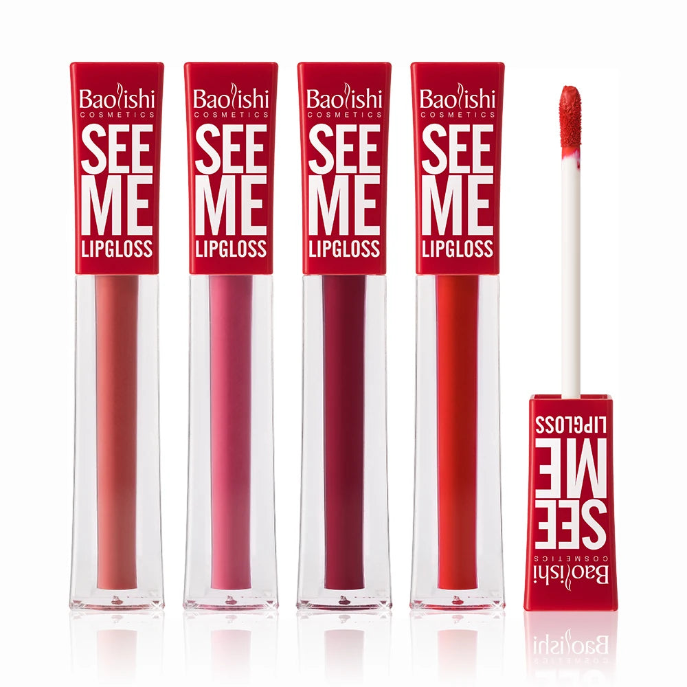 Own Brand Manufacturers Selling Wholesale Makeup Their Own Lipstick Suppliers Matte Waterproof Long-acting Vegan Liquid Lipstick