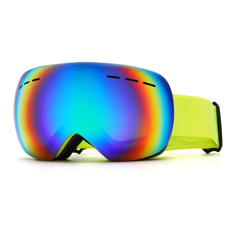 Ski Goggles Winter Snow Sports Snowboard Goggles Frameless Anti-Fog Spherical Lens UV400 Protection Ski Equipment