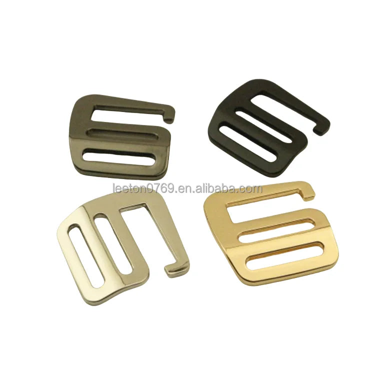 Stock Supply 4 Colors 38mm 1.5 Inch Strong Zinc Alloy Large Adjustable Buckle Hook
