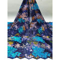 In Stock Ready Goods Multi Color Luxury Sequin Embroidery Cloth Fabric Allover Overlapping Sequins Fabric for Party Dress