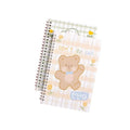 Creative Korean Student Cute Cartoon Spiral Notebook Ultra-Thick Fresh Small Korean Notepad Loose-leaf Paper Cover Diary