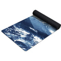 Wholesale Full Color Printed Foldable Eco Friendly Natural Rubber Pu Yoga Mat Suede Yoga Mat