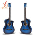 Electric Acoustic Guitar Kit 38 Inch Mahogany Body High Grade 6 Steel Strings Musical Instrument From China Factory