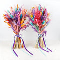G85 Various Dried Flower Combinations With Stem Dried Embossing Natural Flower Bundles Dried Floral Arrangement