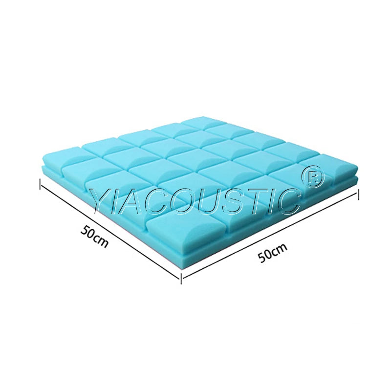 Cheap Price Wedge Wave Acoustic Studio Foam Panels Soundproof Sponge Wall Tiles for Wall Decoration