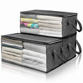 Storage Bag Cotton Quilt Foldable Storage Bag Wardrobe Clothing Container Non-Woven Dust Proof Moisture-Proof Box