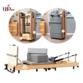 Professional Yoga Fitness Balanced Wood Body Oak Wood Pilates Reformer Set for Home