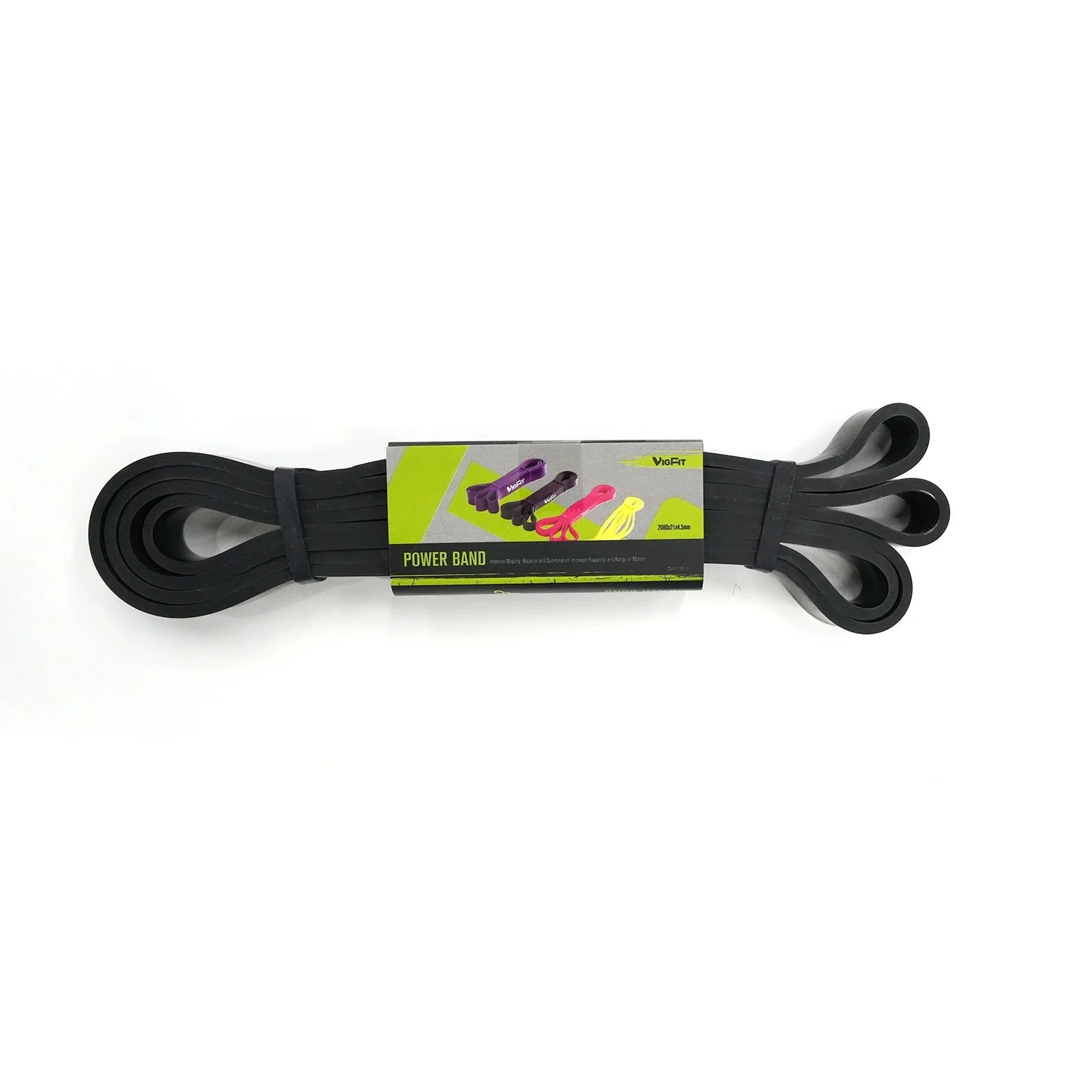 25-50Lbs Black Power Band Workout Pull up Assist Exercise Fitness Elastic Band Resistance Stretching Band
