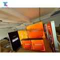 Exhibition Led Lighting and Table Cosmetics Backdrop Stands Custom Exhibit Hot Sale Maquillage Trade Booth Light Box