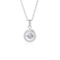 2024 Summer New Arrival 925 Sterling Silver EF VVS Hollow Out Moissanite Star Shape Pendant Necklace for Women