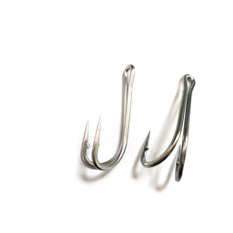 Wholesale Stainless Steel Corrosion Resistant Fishing Hook SS7897 Frog Double Hook
