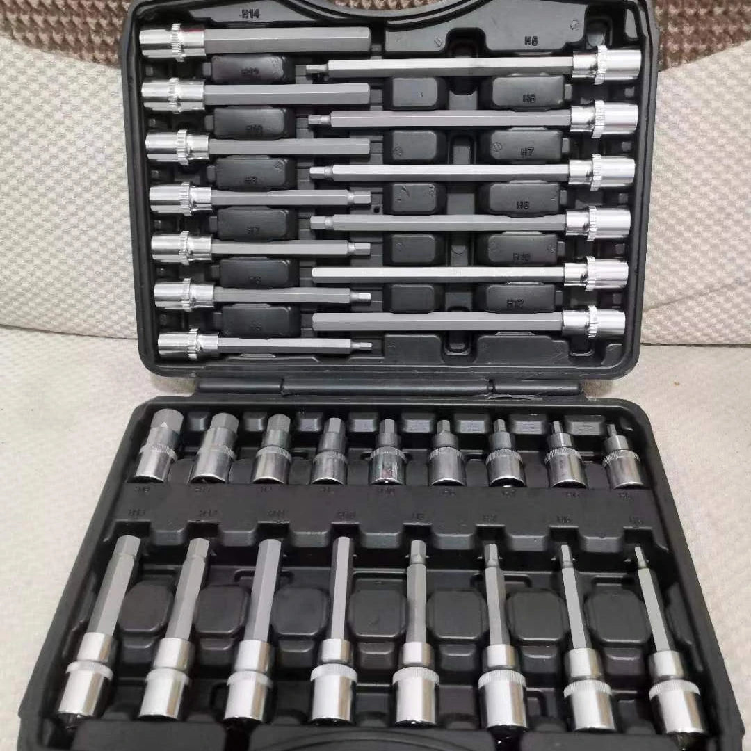 30pcs Hexagon Socket Wrench Set