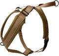 Dog Harness Pet Adjustable Reflective Breathable Outdoor Vest Nylon Material Front Back Leash Clip