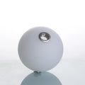 Matte White Acid Glass Lampshade Modern Industrial French Design G9 Thread Metal Home Decor Chinese Asian Lighting Accessory