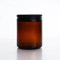 250ml Low-price Wholesale Factory Customizable Label Empty Amber Glass Jars for Home Decoration and air Freshness