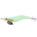 Wholesale 2.0# 2.5# 3.0# 3.5# 4.0# Artificial Hard Baits Luminous White Wooden Shrimp Squid Jig Fishing Lures