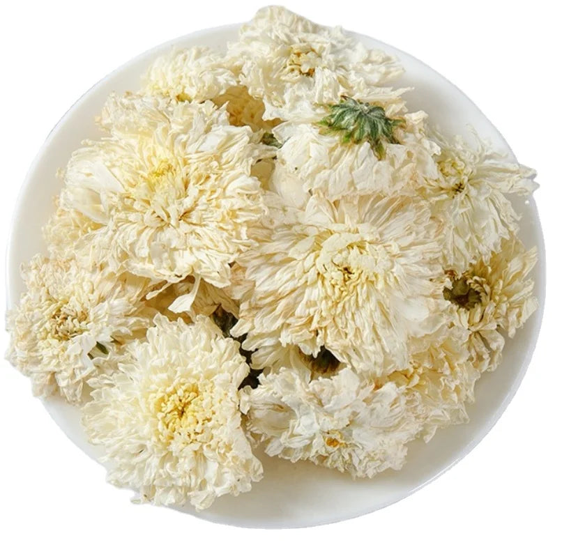 Pure Chinese Chrysanthemum Buds Raw White Dried Chrysanthemum Flowers Tea