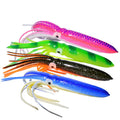 WEIHE 18cm 15g 5colors Soft Octopus Fishing Lures Artificial Seawater Casting Lure Lifelike PVC Bait