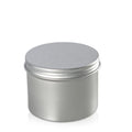 Custom Empty Metal Tin Can Container Screw Top With Silk-screenAluminum Canister and Aluminum Lid Jar
