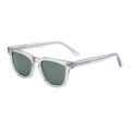 Trendy Italian High Quality Fashion Custom Women Men Mazzucchelli Transparent Clear Square Acetate Frame Light Weight Tac
