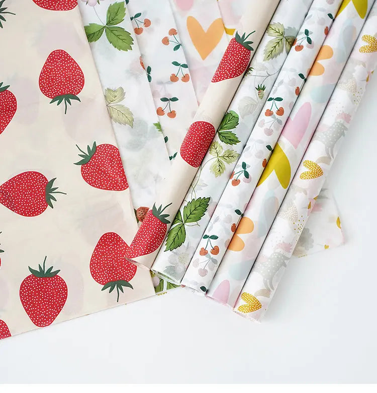 Zexwrap New Diy Korean Handmade Rose Florist Supplies Flower Gift Wrapping Paper