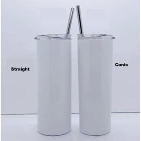 Wholesale White 20oz 30oz Stainless Steel Thermos Cup Thermos Cup Vacuum Flasks Sublimation Cup Customization