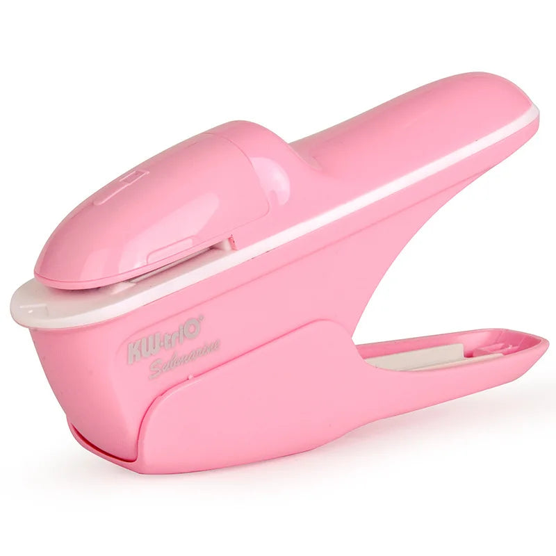 Hand-held Mini Safe Stapler Free Stapleless 8 Sheets Capacity Without Staples Staple for Paper Binding School Office