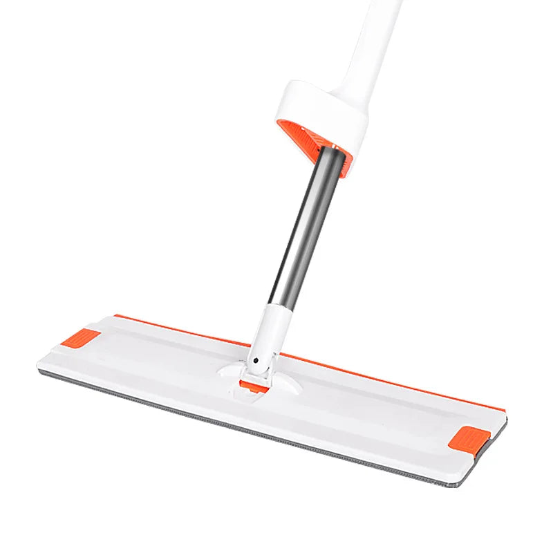 Wholesale Household Wet Dry Floor Cleaning Hand Free Magic Floor 360 Degree Rectangle Flat Microfiber Mop Squeeze