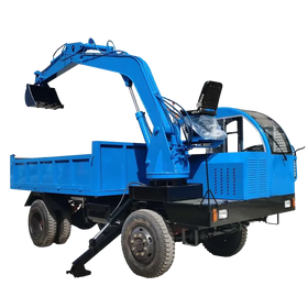 China Mini Loader Tractor 3ton 6ton 8ton Crawler Dump Truck Factory Price for Sale