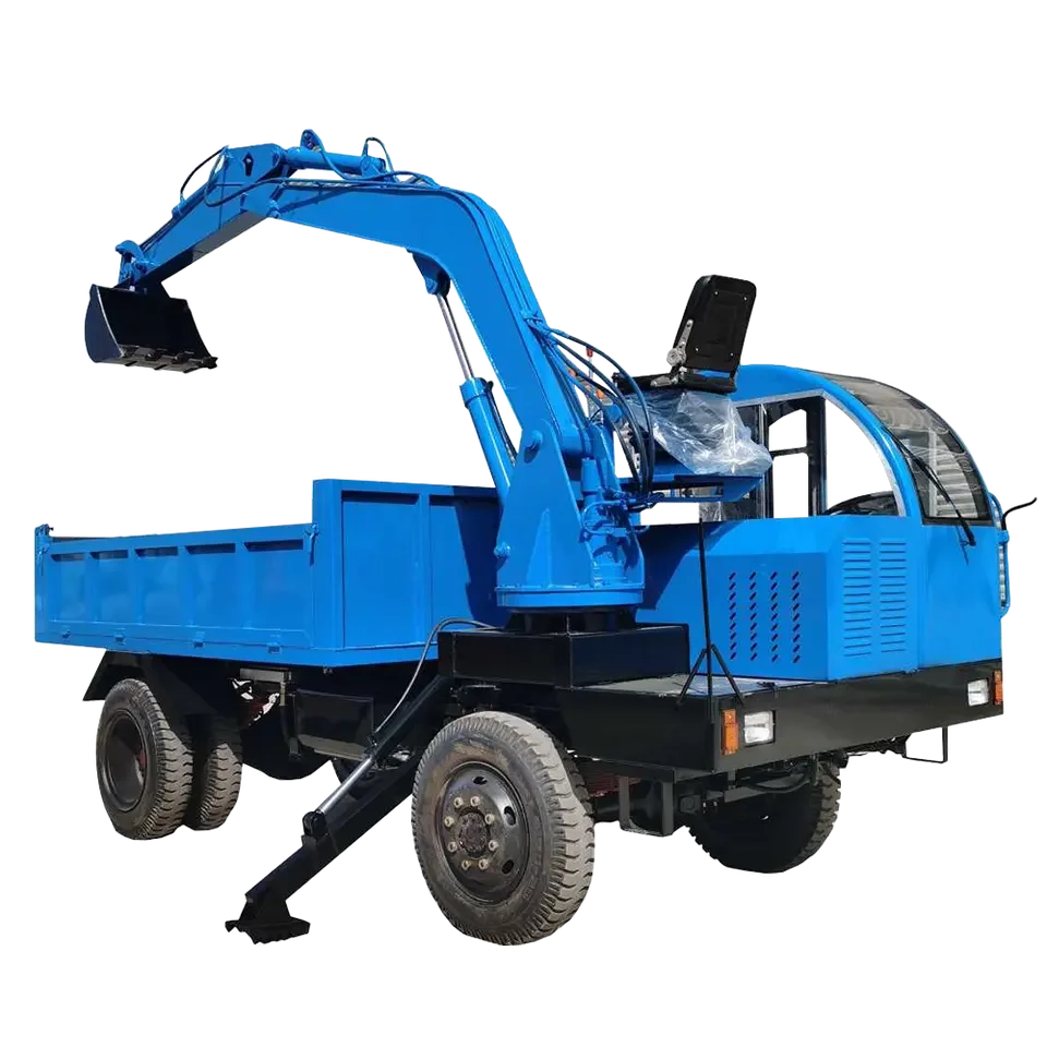 China Mini Loader Tractor 3ton 6ton 8ton Crawler Dump Truck Factory Price for Sale