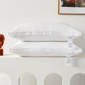 Wholesale Hotel Pillow Inner Singe Double Edging Cushion Filling Vacuum Sealed 48*74 cm Feather Velvet Pillowcase Inserts