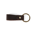 Fashion Charm Crazy Horse Leather Custom logo Engraved Leather Key Chains Vintage Colorful Blank Keyrings Strap Leather Keychain