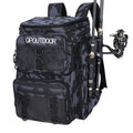 Factory Supply Custom Waterproof 42L Heavy Duty Outdoor Fishing Backpack with Tackle Box for Men Hiking Travel Daily Unisex