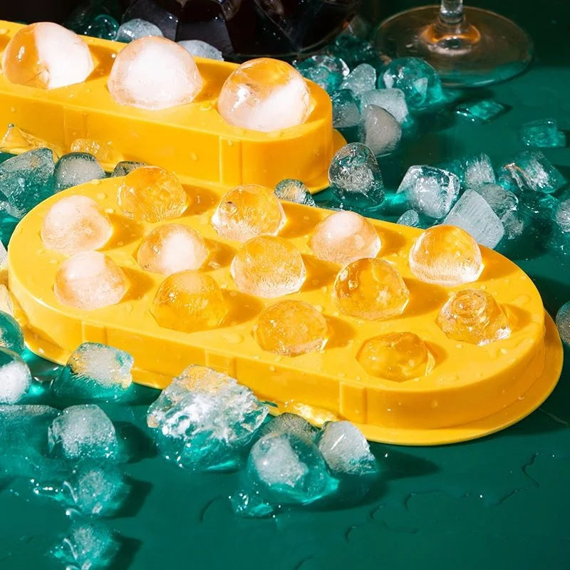 2026 New Creative Overlay with Self 13 Grid Ice Molds for Summer Cool Drinks Ice Hockey Easy Demould Ice Grates