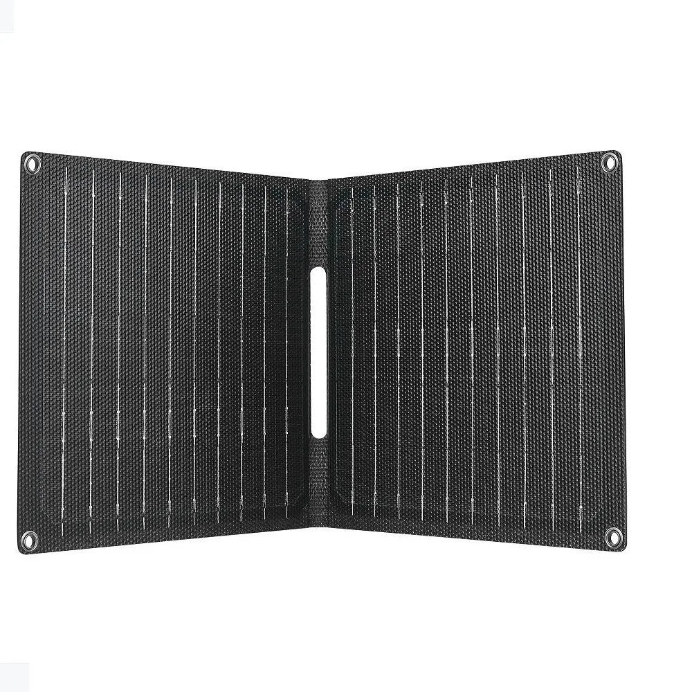 BUHESHUI 15W 5V ETFE Solar Panel Charger Outdoor Portable Waterproof Folding Bag Type-C/USB Foldable Solar Panel