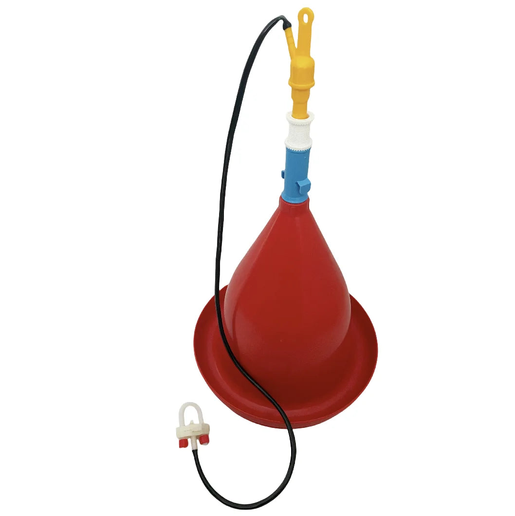 New Berys BYS-D009 Plastic Chicken Plasson Automatic Poultry Water Dispenser with 1 Year Warranty for Farms Bell Drinker