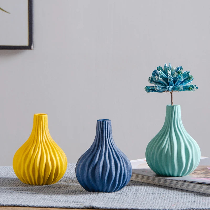 Nordic Vase Home Flower Arrangement Flower Living Room Modern Creative Simple Fresh Water Culture Home Decoration Ornaments