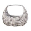 Handmade Picnic Basket Portable Fruit Basket Outdoor Storage Basket for Gift Flower