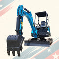 EPA CE 2.5ton Crawler EPA Diesel Engine Excavator 2ton Hydraulic Farm Excavator Small Digger Mini  Excavator in US Market