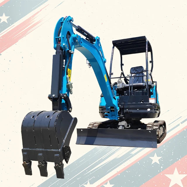 EPA CE 2.5ton Crawler EPA Diesel Engine Excavator 2ton Hydraulic Farm Excavator Small Digger Mini  Excavator in US Market