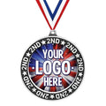 New Technology Custom Metallic Running Fashion Event Soft Enamel Medallions Factory Price Sports Model Metal Medal
