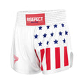Pro Grade Men's Thai Shorts Relaxed Fit Mid-thigh Length Fade-Resistant Print for Gym MMA Stand-up