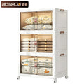 Modern Foldable Wardrobe and Storage Cabinet for Bedroom With Doors and Multi Storage Organizer MegaBDM
